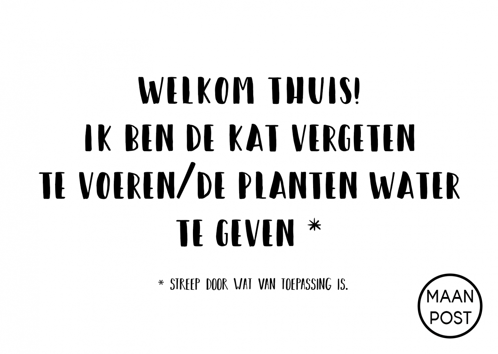 Maanpost