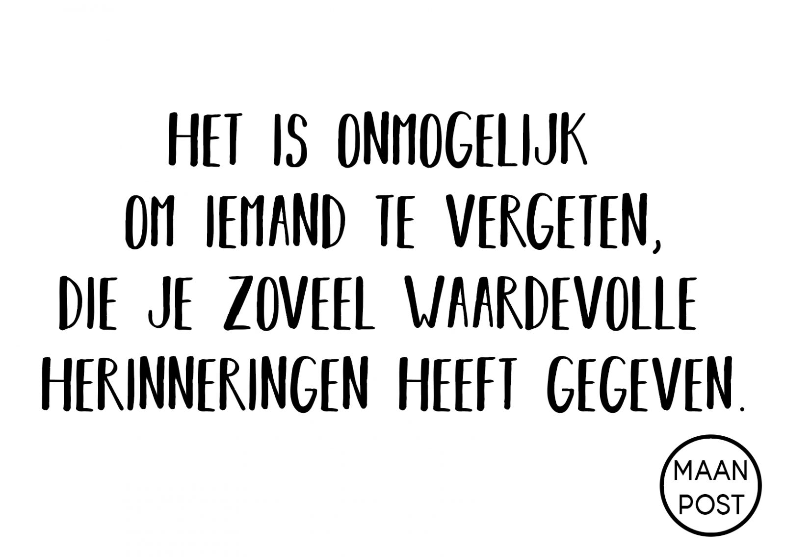 Maanpost